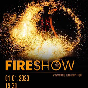 Fire Show - przywitanie Nowego Roku