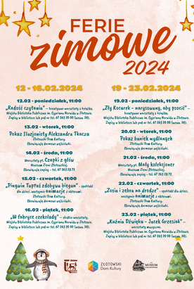 Ferie Zimowe 2024