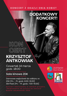 Krzysztof Antkowiak - koncert z okazji Dnia Kobiet (2)