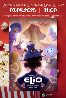 Elio - darmowy seans dla dzieci