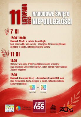 11 listopada 2025. Narodowe Święto Niepodległości