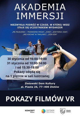 Akademia Immersji - pokazy filmów VR