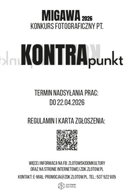 MIGAWA 2026 - Kontrapunkt. Konkurs fotograficzny